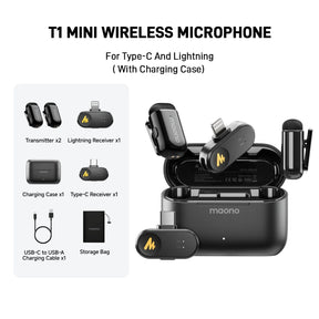 Maono WAVE T1 MINI Wireless Microphone