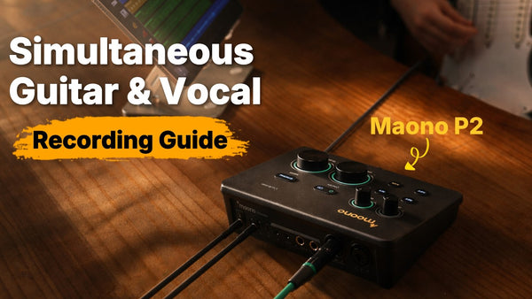 Maono P2 USB Hybrid Audio Interface | Maono