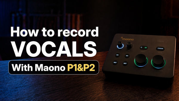 Maono P2 USB Hybrid Audio Interface | Maono
