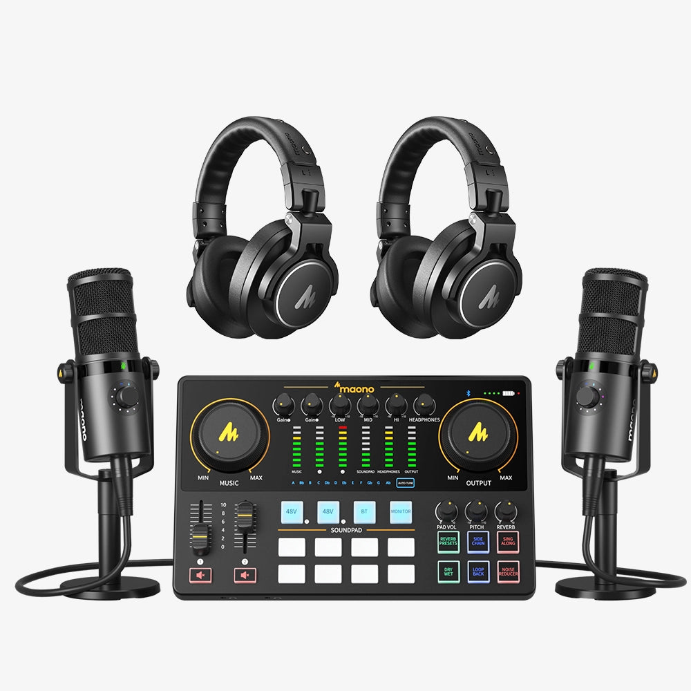 MAONO PD400X USB/XLR Dynamic Microphone with Boom Arm | Maono MAONO PD400X USB/XLR Dynamic Microphone with Boom Arm | Maono