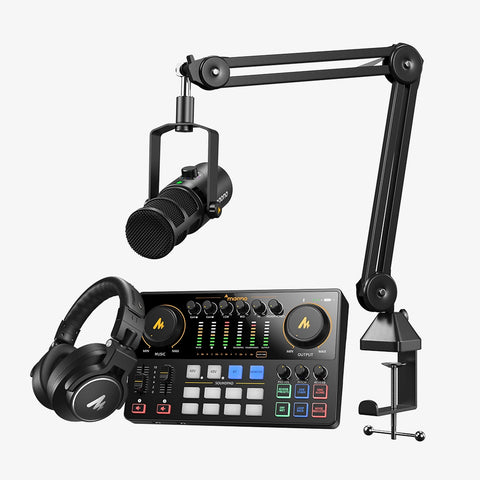 maono PD400X ダイナミックマイク MAONO PD400X USB/XLR Dynamic Microphone with Boom Arm | Maono
