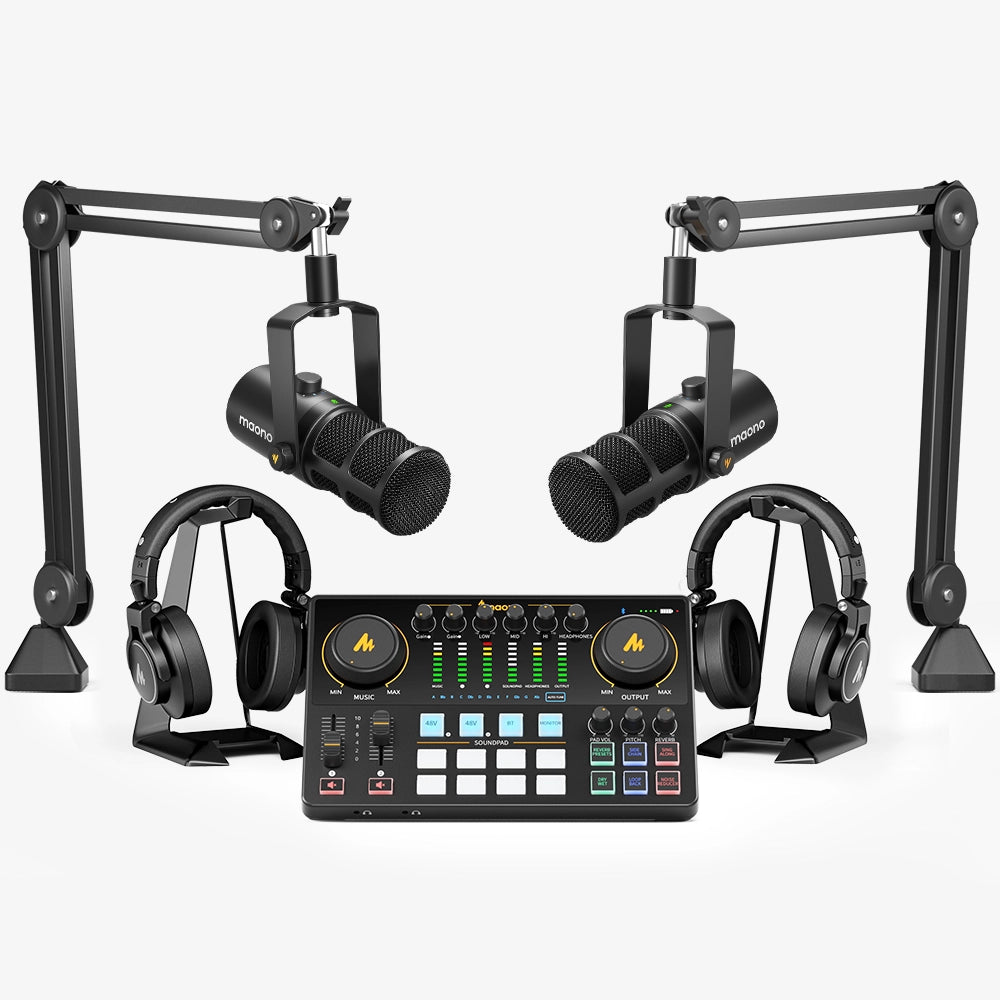 Two People Podcast Equipment Bundle