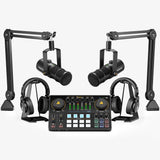 MAONO PD400X USB/XLR Dynamic Microphone with Boom Arm