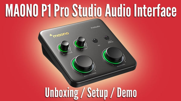 MAONO P1 USB Hybrid Audio Interface | Maono