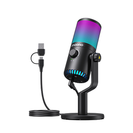 Maono DM30RGB black USB microphone_600-600-01