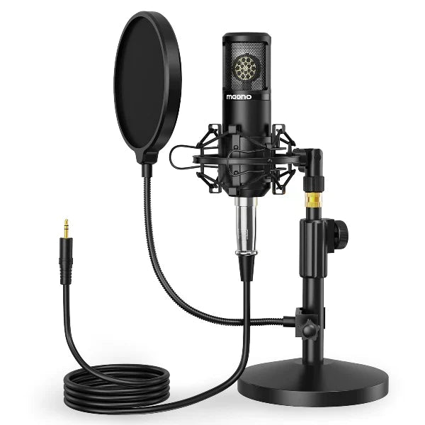 DM30RGB Gaming USB Microphone with Boom arm