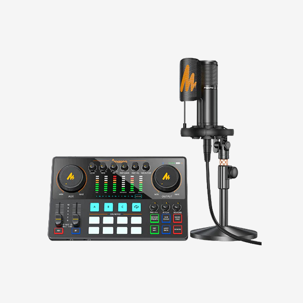 Maonocaster AME2A podcasting equipment bundle 600 × 600