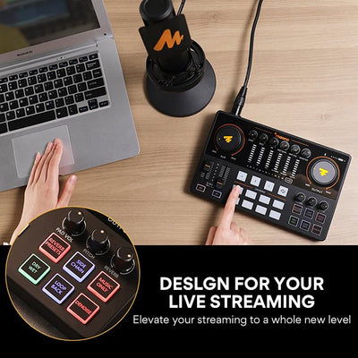 Maonocaster AME2 Audio Interface & Podcast Equipment | MAONO