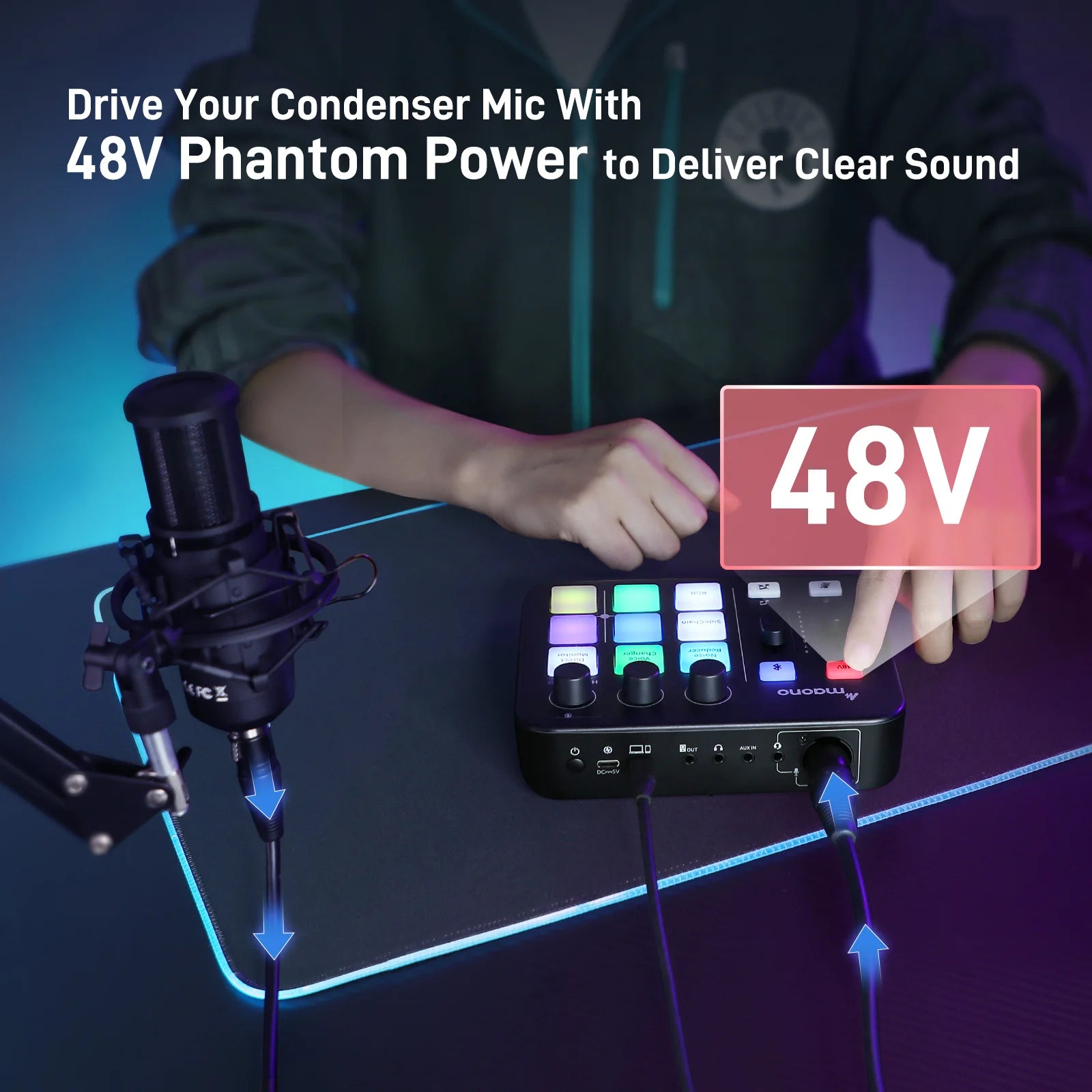 配信機器・PA機器・レコーディング機器 maono G1 neo & pd100 配信機器・PA機器・レコーディング機器 maono G1 neo & pd100