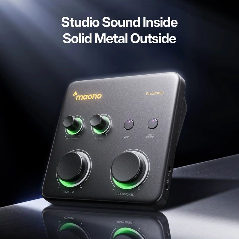 MAONO P1 USB Hybrid Audio Interface 混音器聲卡