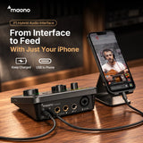 MAONO P1 USB Hybrid Audio Interface