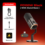 New Launch | PD100W Wireless & USB Dynamic Microphone For Game Streaming