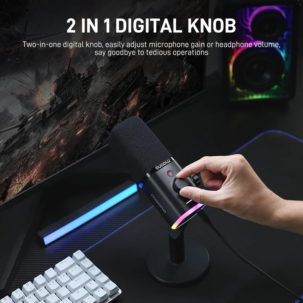 PD100X USB&XLR Podcasting microphone 04