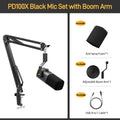 PD100XS Black (With BA20 Boom Arm）