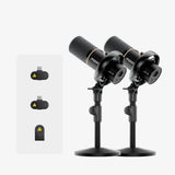 New Launch  | PD200W Hybrid Podcasting Microphone