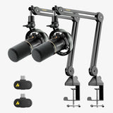 New Launch  | PD200W Hybrid Podcasting Microphone