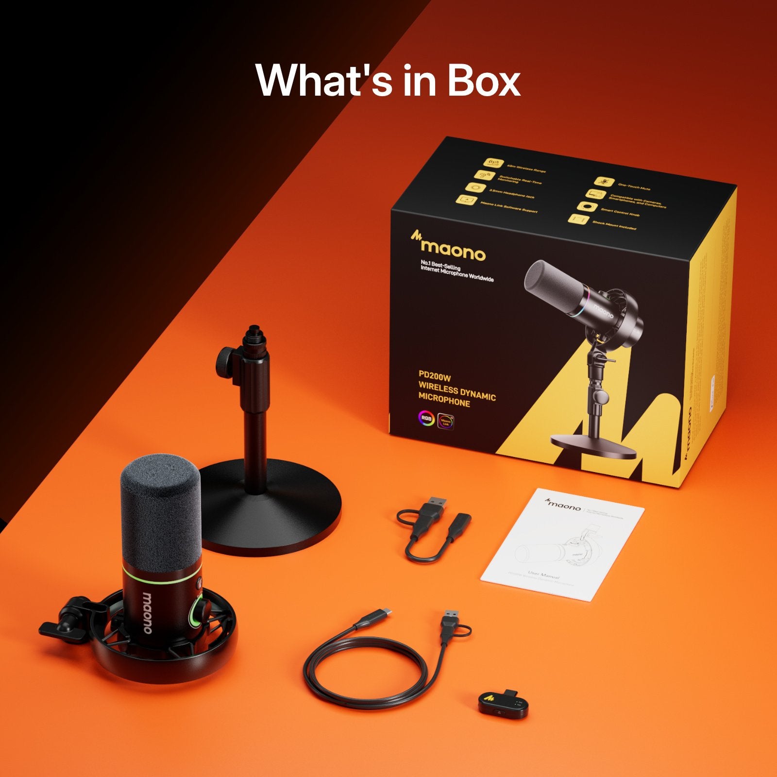 PD200W hybrid podcasting microphone 07