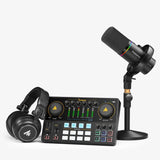 PD200W Hybrid podcasting microphone bundle for one 02