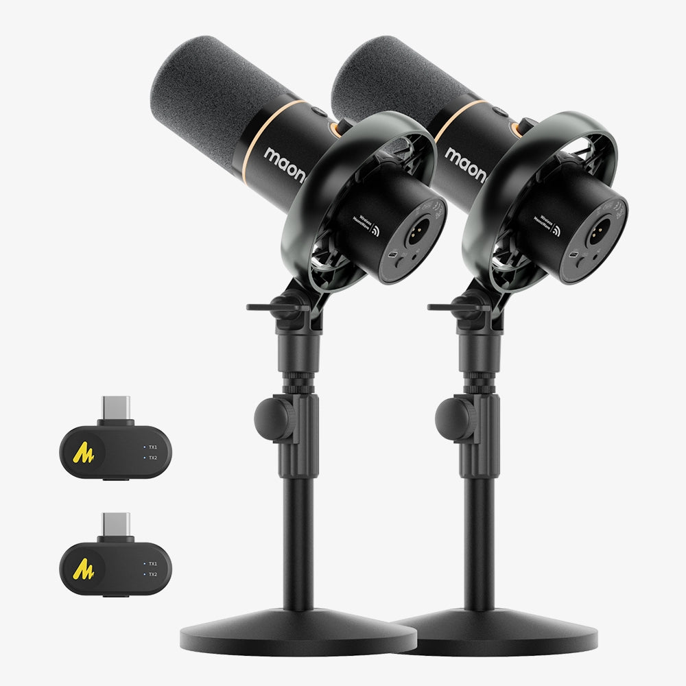 New Launch  | PD200W Hybrid Podcasting Microphone