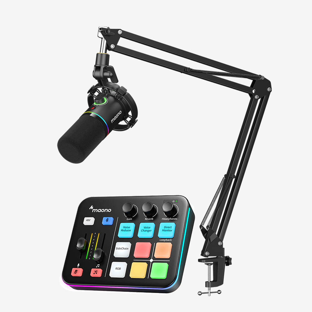 PD200XS+G1 NEO Audio mixer bundle black 
