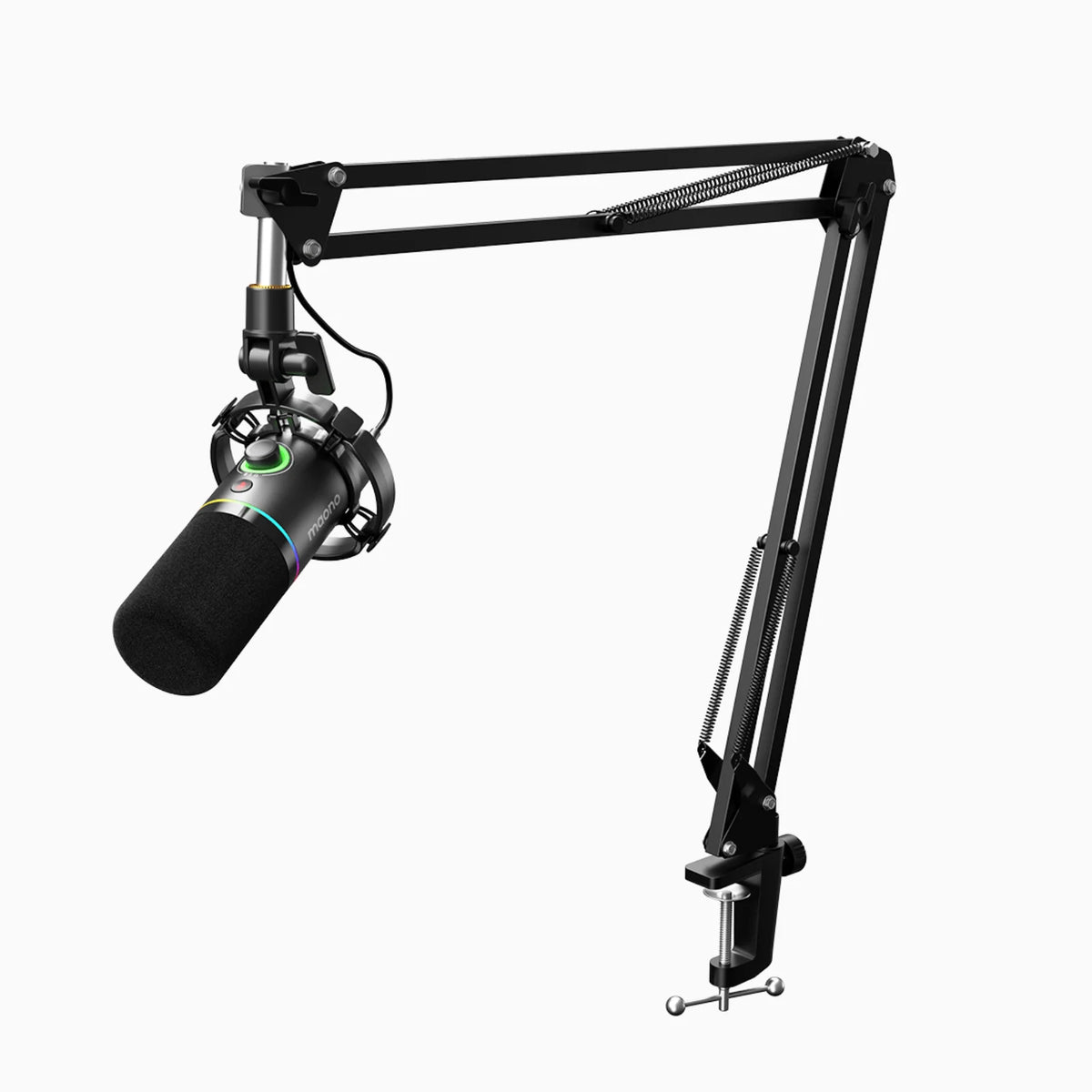 FDUCE D20 USB/XLR Gaming Microphone With RGB Lights – For Streaming, Podcasting, PC & Phone Recording