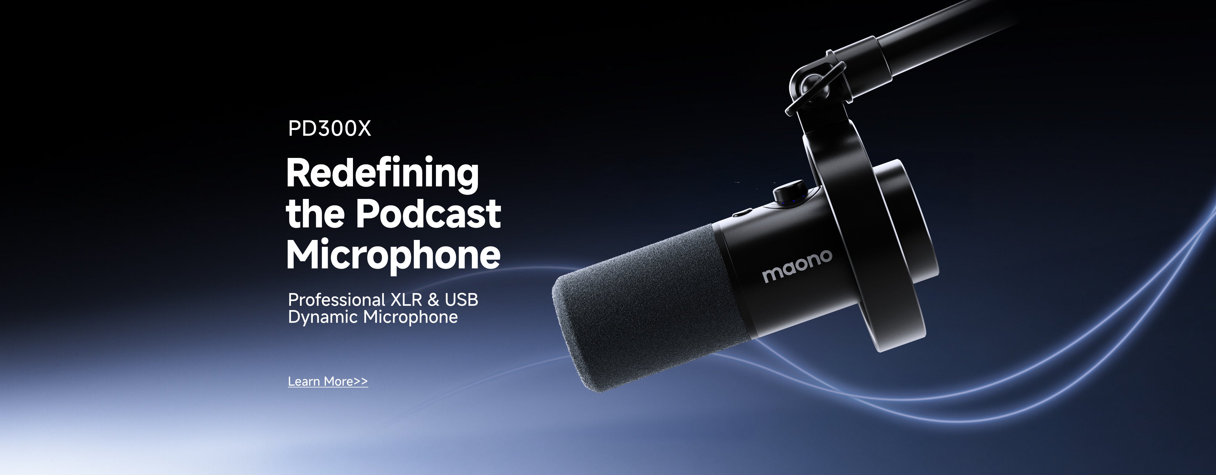 MAONO PD300X USB/XLR Dynamic Podcasting Microphone