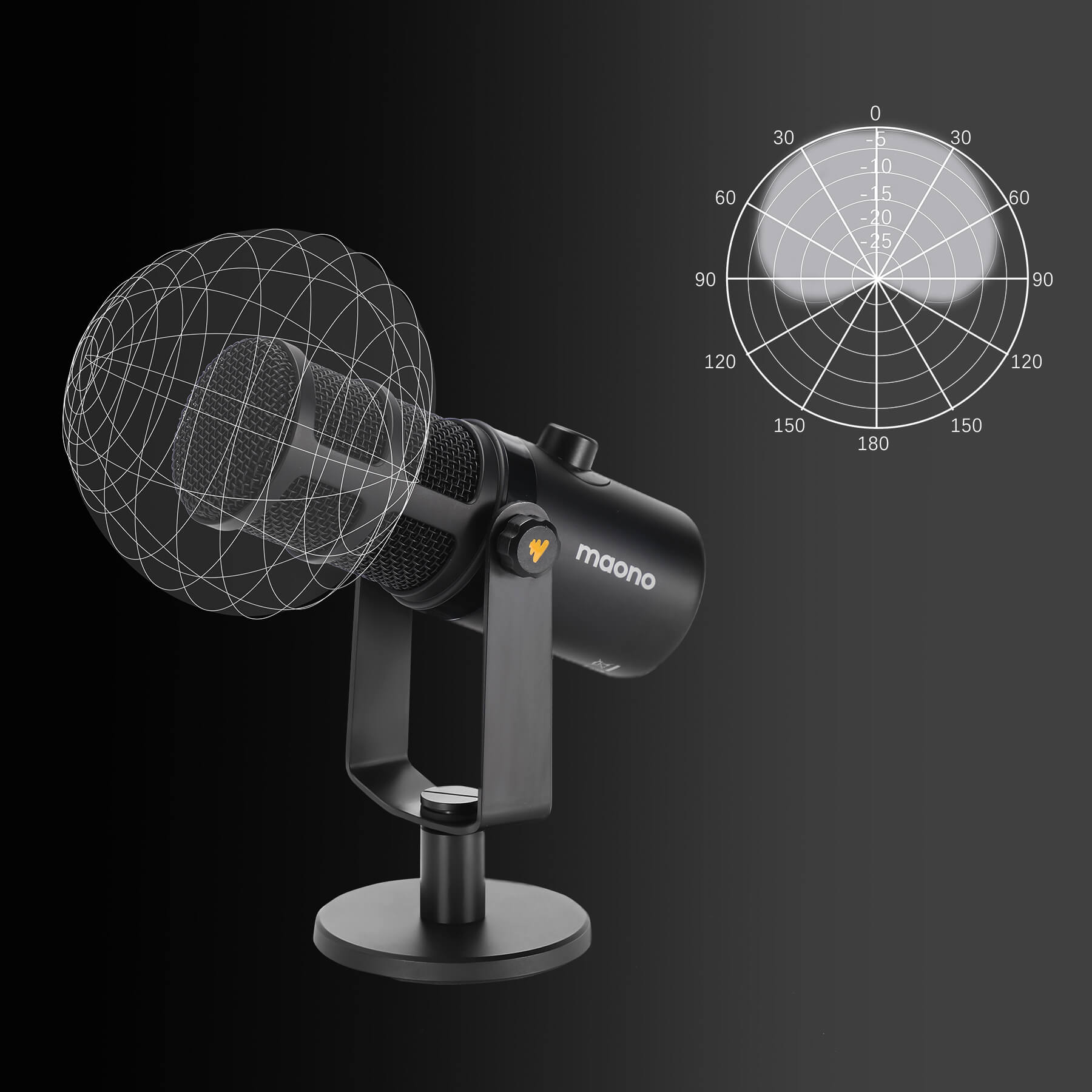 MAONO PD400X Dynamic Microphone | Maono