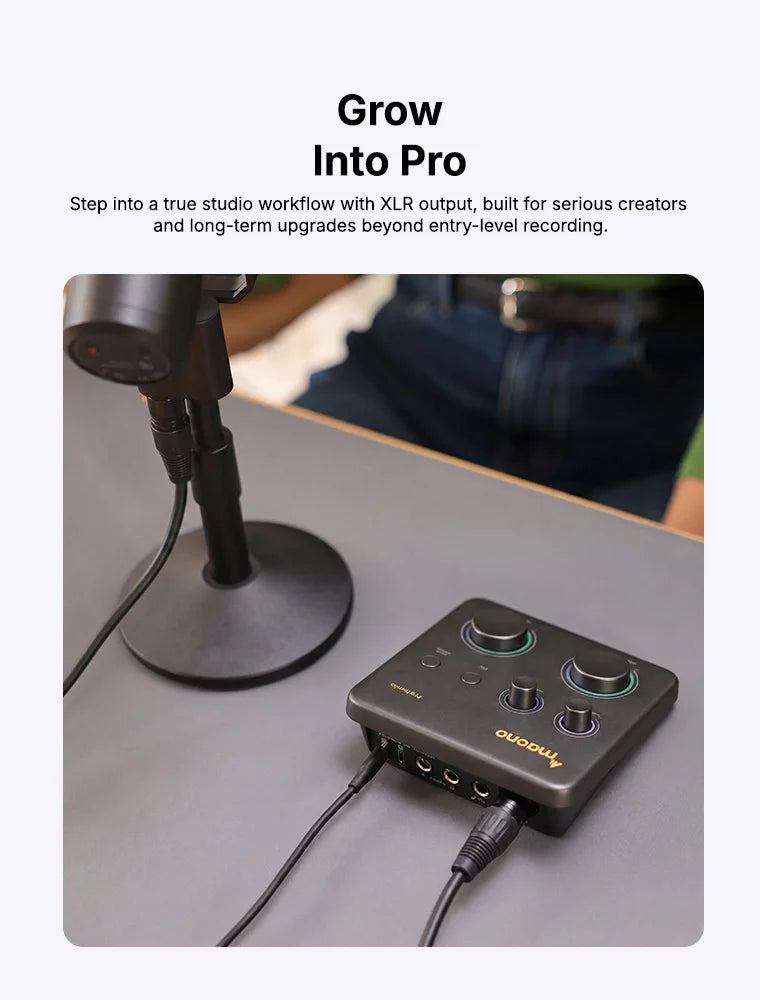 XLR Connectivity