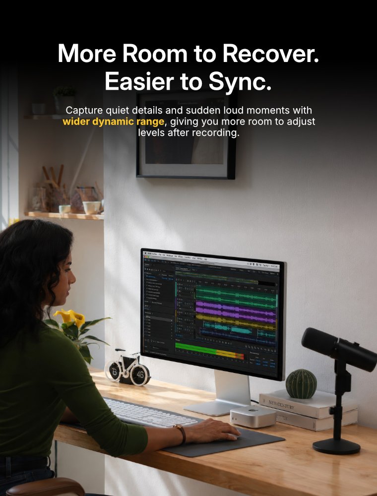 32-Bit Float Internal Recording