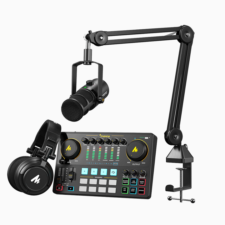 Illustration of Affordable Podcasting Equipment Bundle