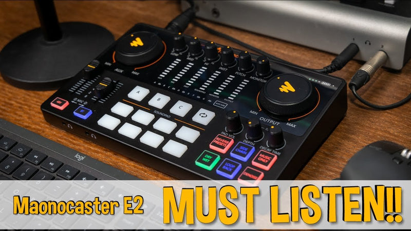 Manocaster Interface Maonocaster E2 Audio Mixer & Interface | Maono