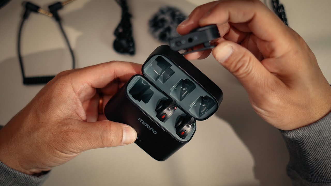 Maono Wave T5 Lavalier Wireless Microphone System