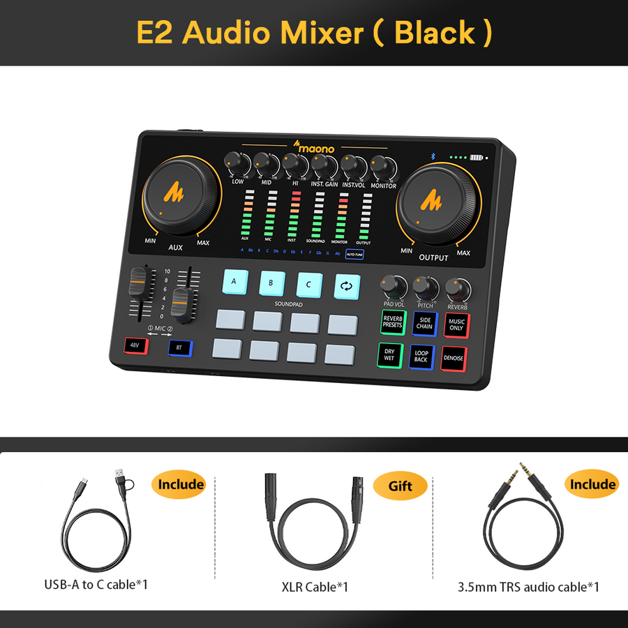 Maonocaster AME2 Audio Interface & Podcast Equipment | MAONO