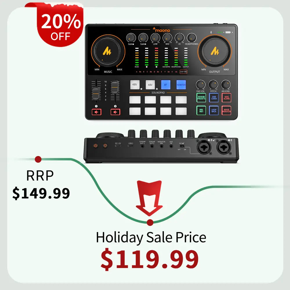 Maonocaster E2 Audio Mixer & Interface