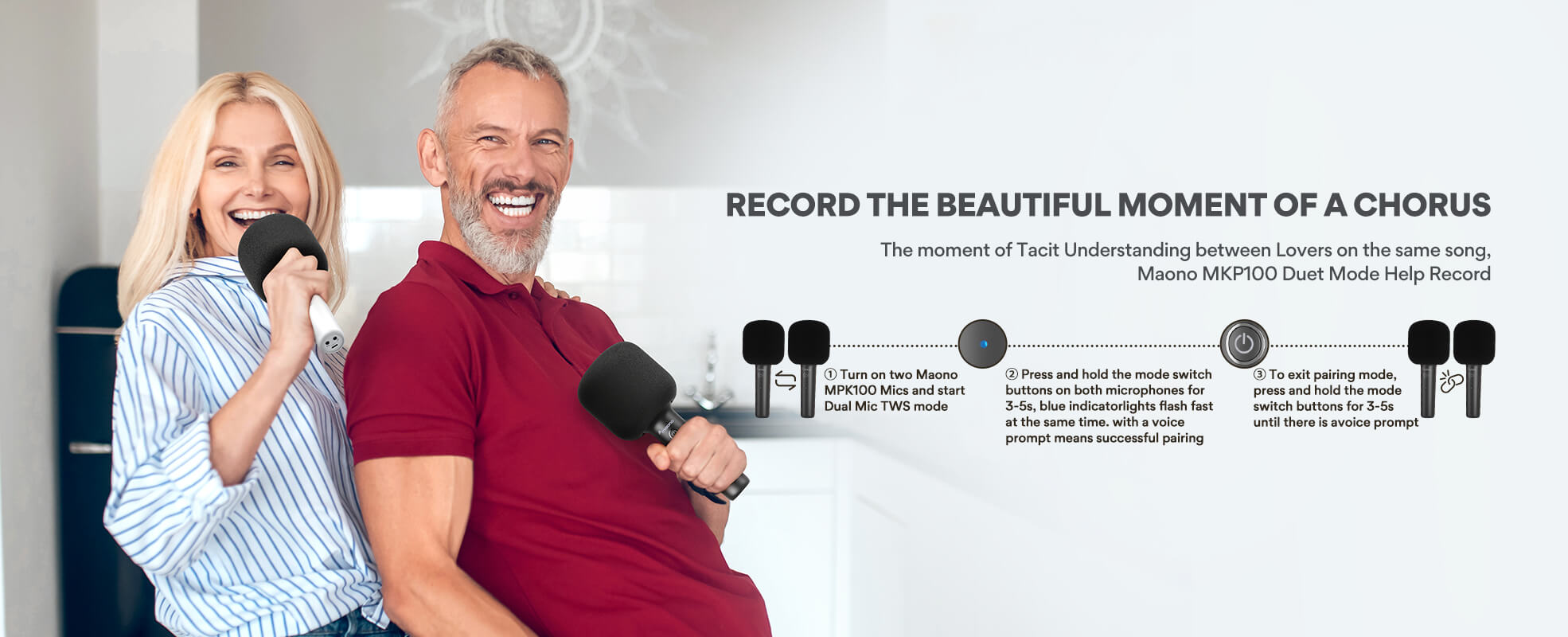 Maono MKP100 karaoke microphone 07