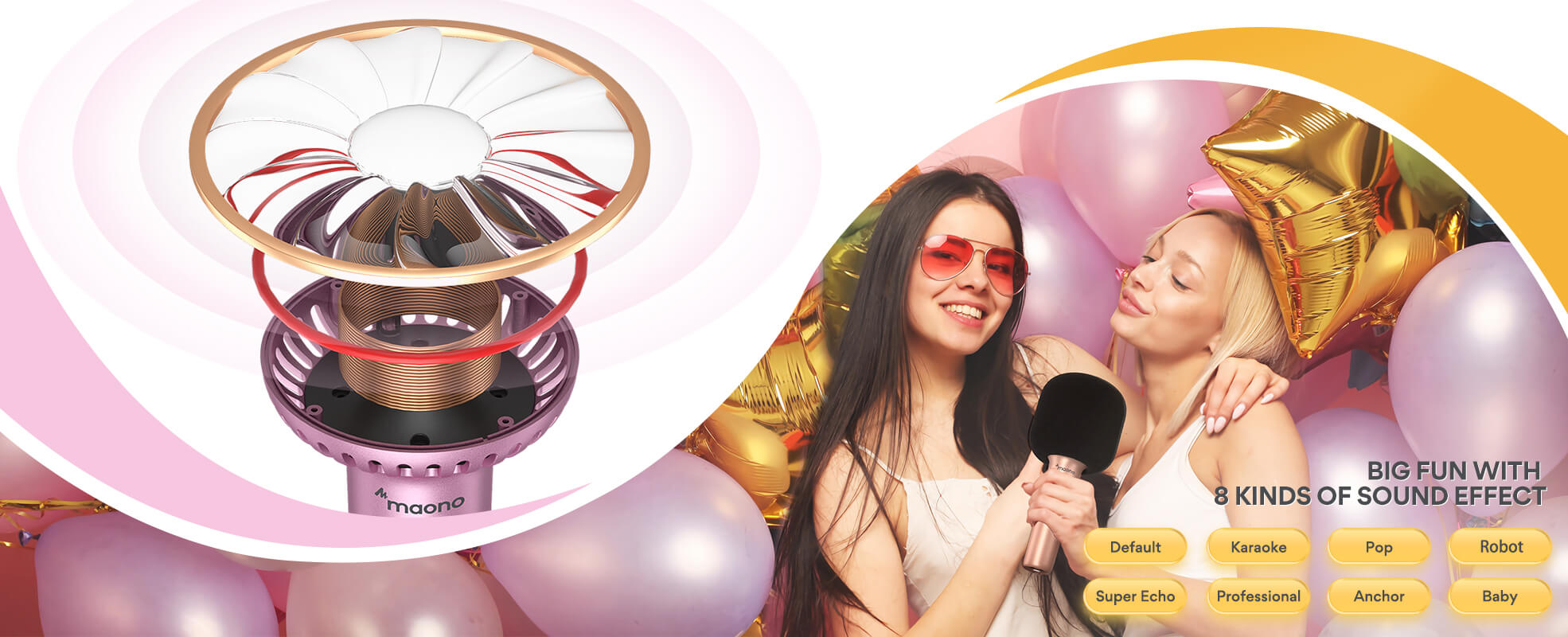 Maono MKP100 karaoke microphone 02