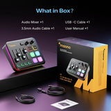 【New Launch】Maono G3 Audio Mixer For Game Streaming