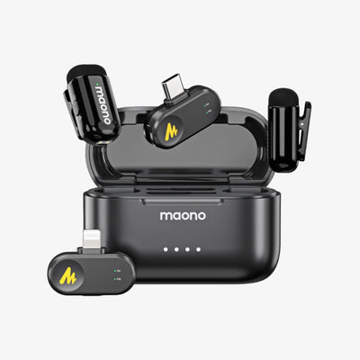 MAONO T1 mini Pro Wireless Lavalier Microphone