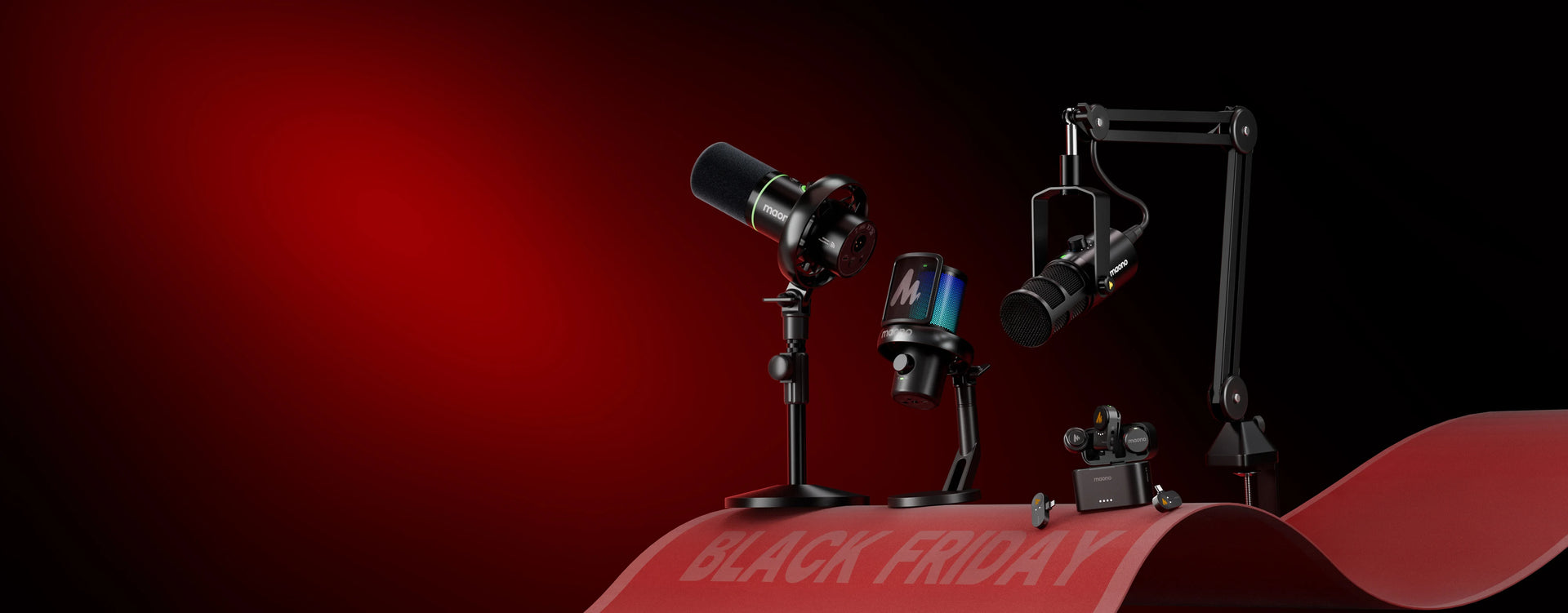 PD200W Wireless Microphone Background