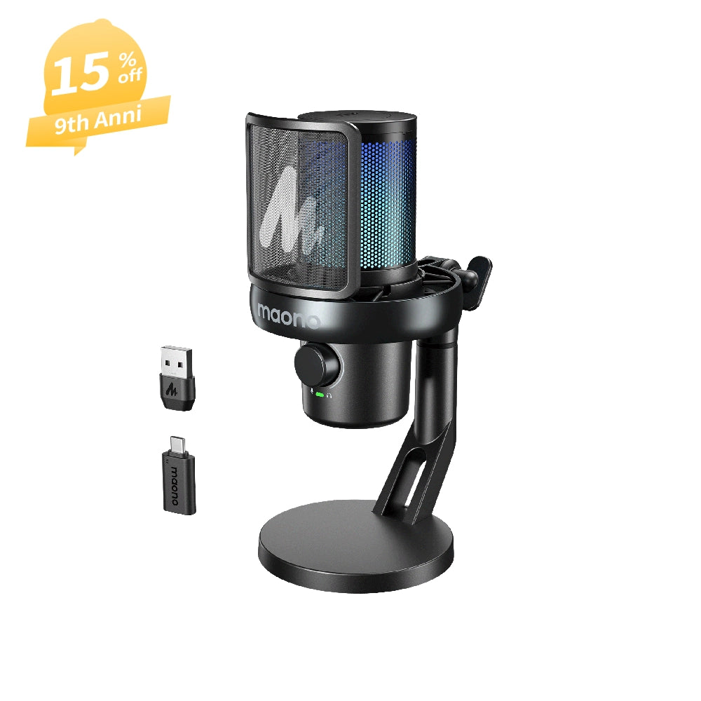DM40 USB/Wireless Gaming Desktop Microphone