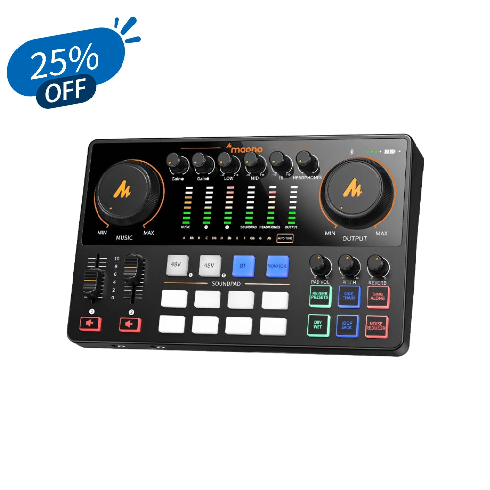 Maonocaster AME2 Audio Interface & Podcast Equipment | MAONO