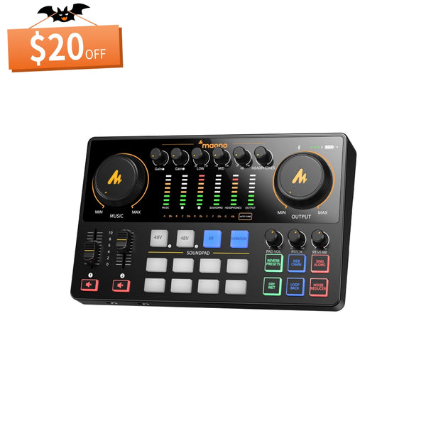 美品 maonoCASTER AME2A ポータブルポッドキャスト Maonocaster AME2 Integrated Audio Production Studio | MAONO