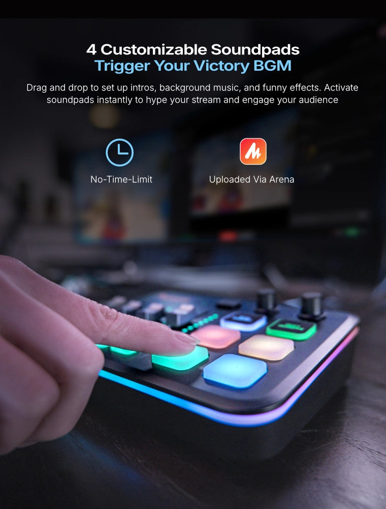4 Customizable Soundpads