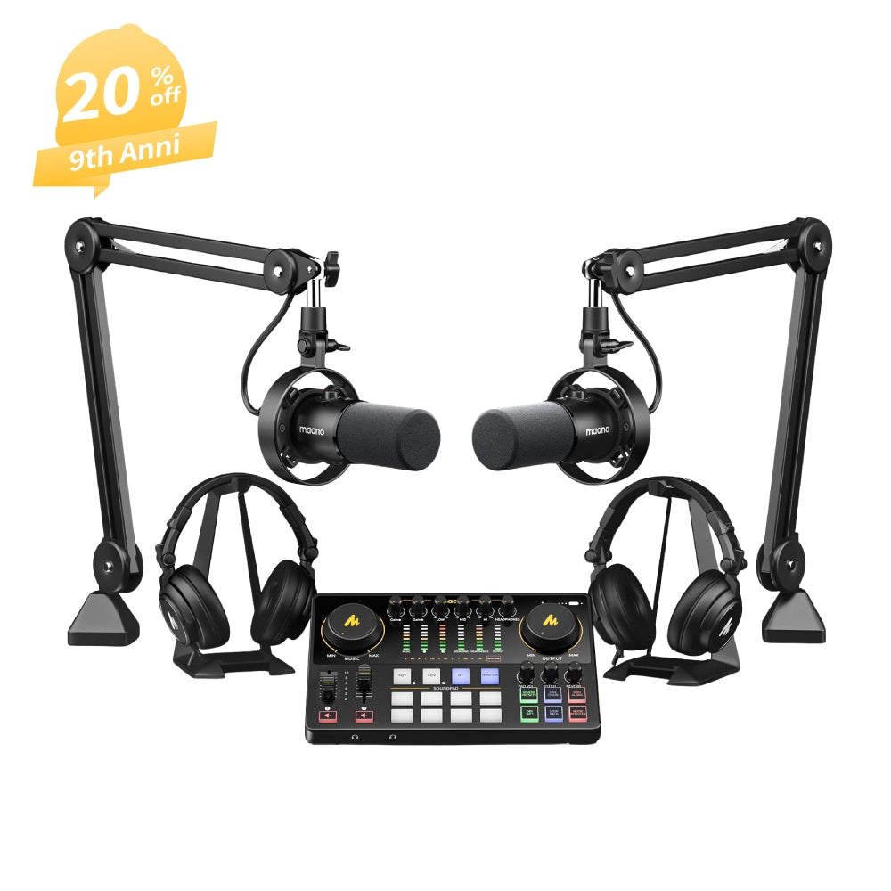 Two People Podcast Equipment Bundle