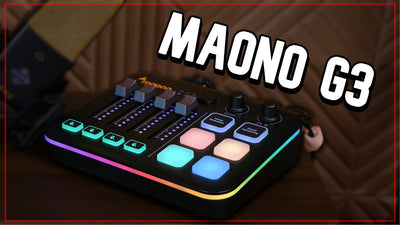 MAONO G3 Audio Interface: A Solo Creator/Streamer's New Best Friend.