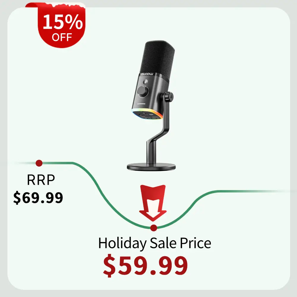 New Launch | PD100W Wireless & USB Dynamic Microphone For Game Streaming