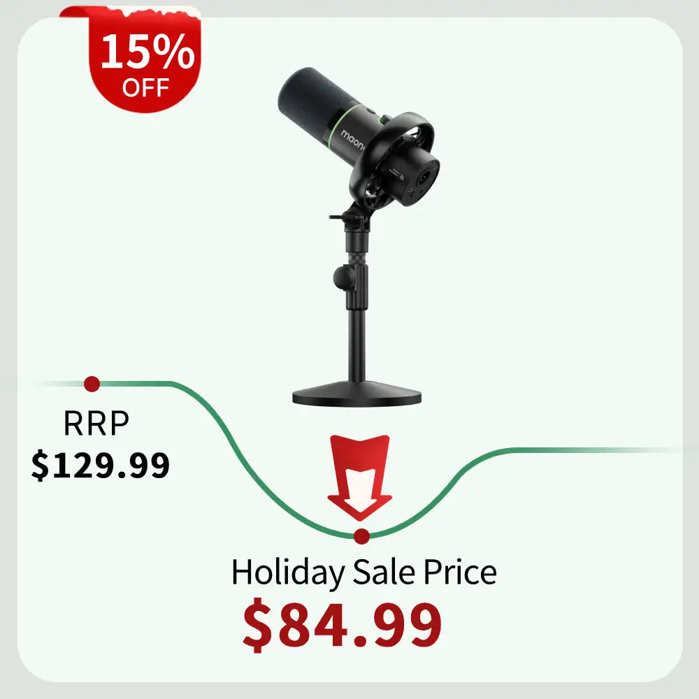 New Launch  | PD200W Hybrid Podcasting Microphone