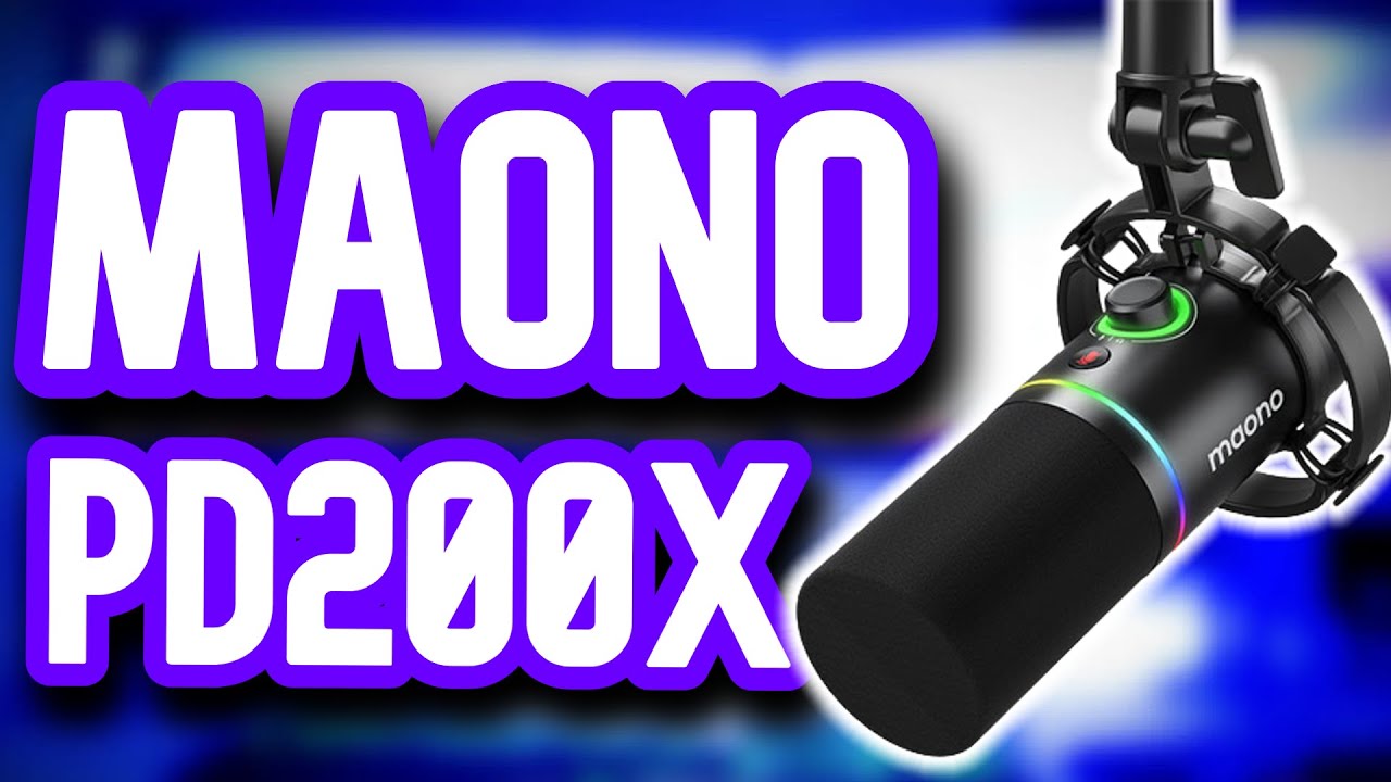 MAONO PD200X XLR/USB Dynamic Microphone
