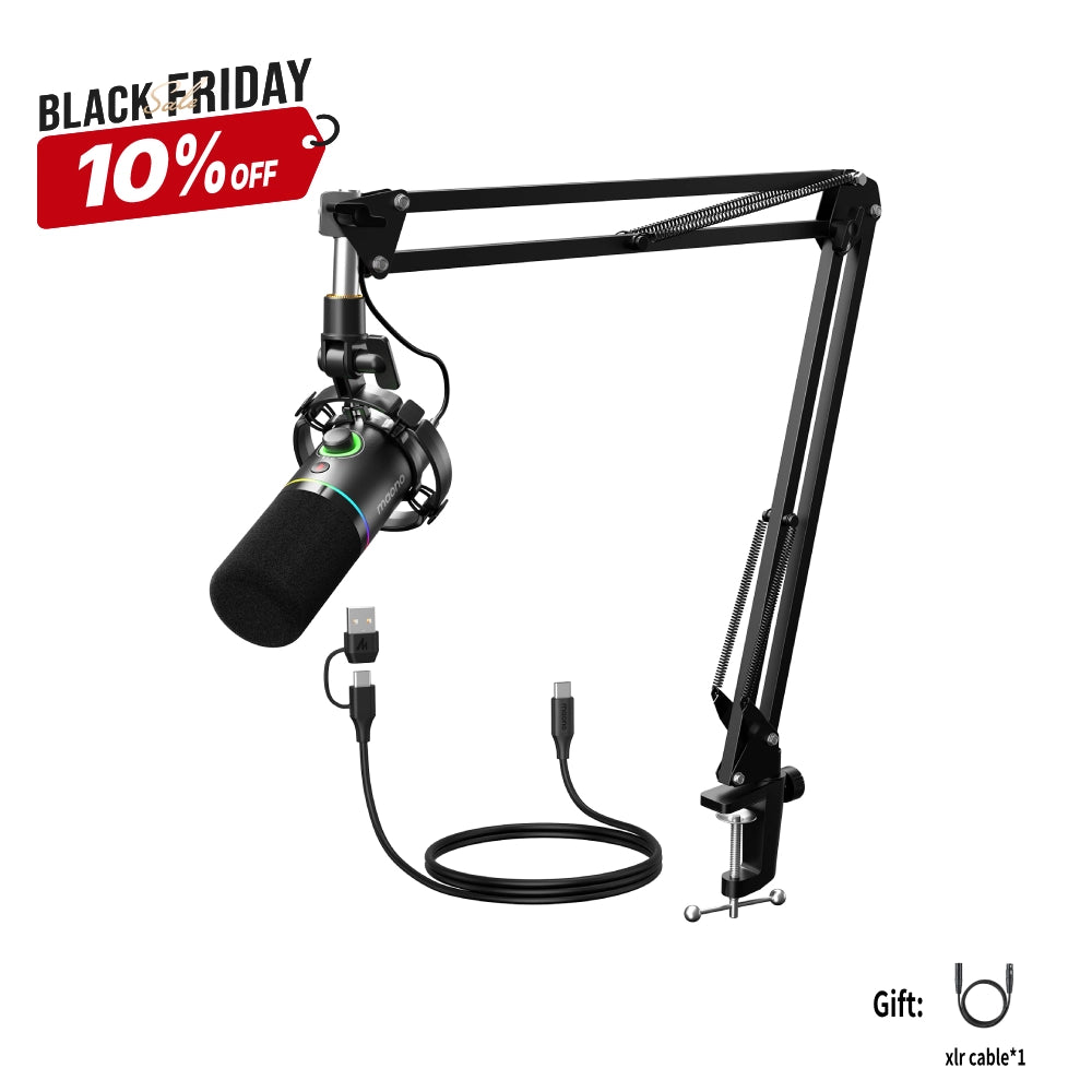 MAONO PD200X Microphone dynamique USB/XLR 