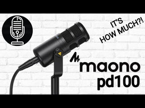 MAONO PD100 Podcast XLR Microphone with Boom Arm Set